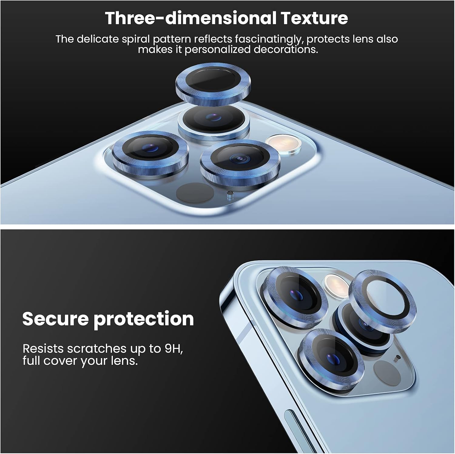 Anank iPhone 13 Pro Max Anti Reflection Glass For Camera | Sierra Blue Anank iPhone 13 Pro Max Anti Reflection Glass For Camera | Sierra Blue